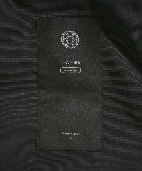 TEATORA（テアトラ）ステンカラーコート 黒 サイズ:O(XL位) メンズ/2200701291037