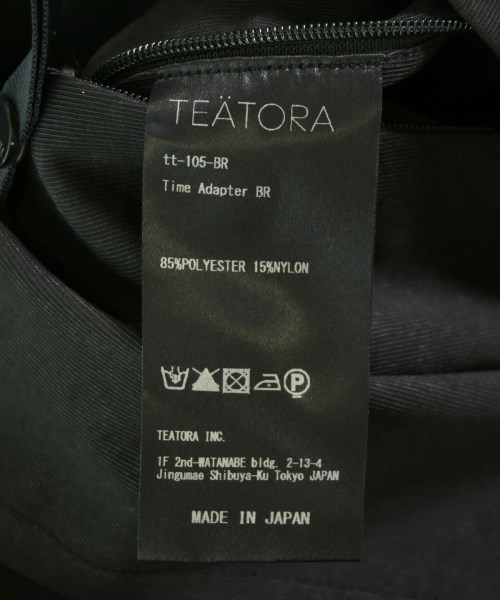 TEATORA（テアトラ）ステンカラーコート 黒 サイズ:O(XL位) メンズ/2200701291037