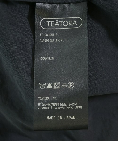 TEATORA（テアトラ）カジュアルシャツ 黒 サイズ:2(M位) メンズ/2200701291068