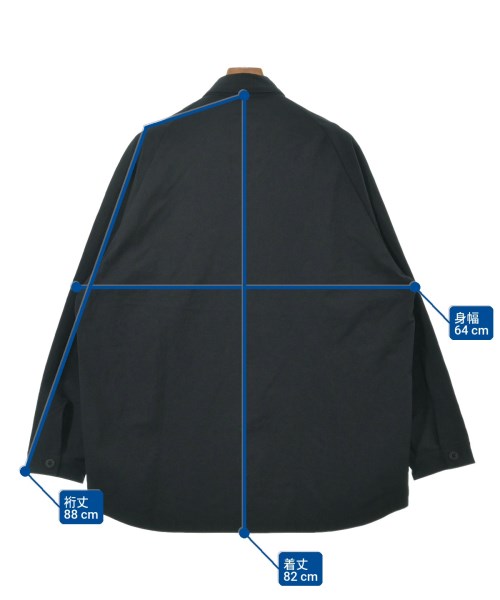 TEATORA（テアトラ）カジュアルシャツ 黒 サイズ:4(XL位) メンズ/2200663509041