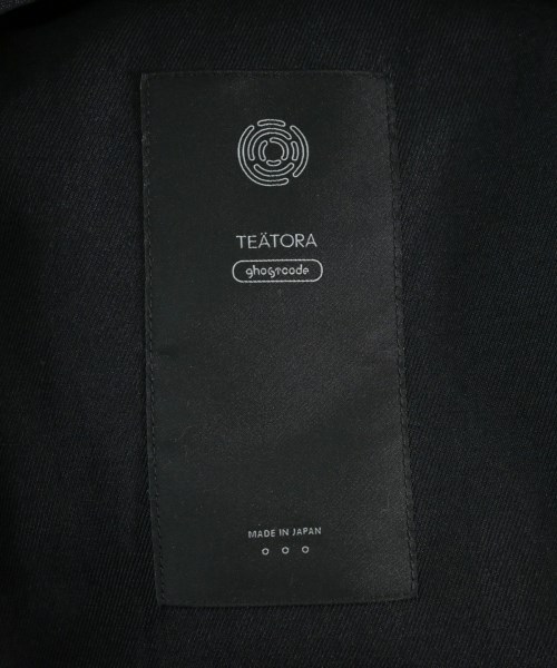 TEATORA（テアトラ）テーラードジャケット 黒 サイズ:3(L位) メンズ/2200663624010