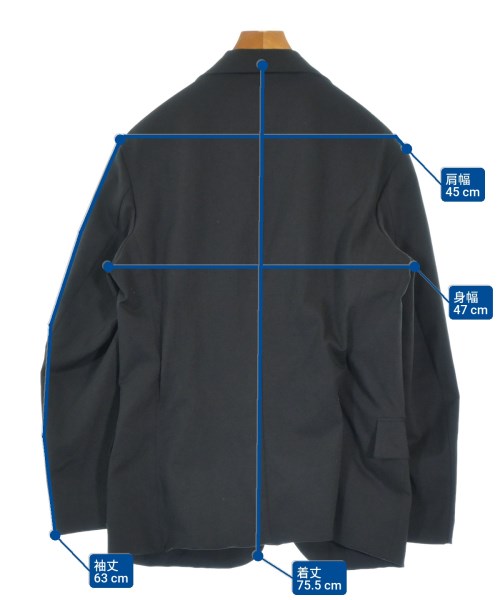 TEATORA（テアトラ）カジュアルジャケット 黒 サイズ:48(L位) メンズ/2200665124044