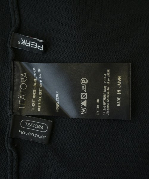 TEATORA（テアトラ）Tシャツ・カットソー 黒 サイズ:F メンズ/2200667666054