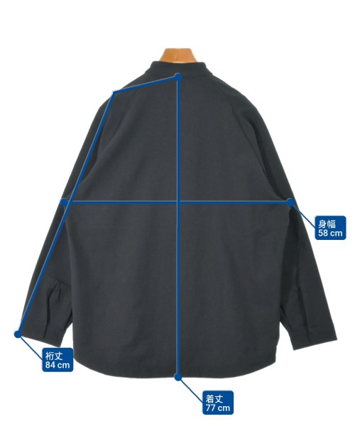 TEATORA（テアトラ）カジュアルシャツ 黒 サイズ:1(S位) メンズ/2200664265045