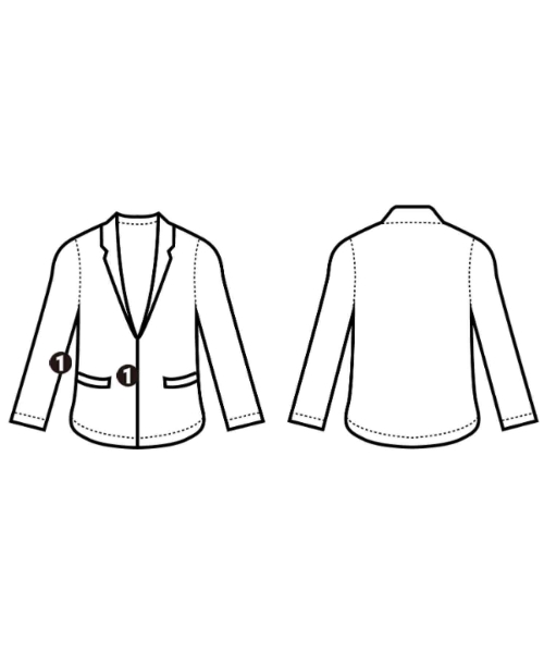 TEATORA（テアトラ）カジュアルジャケット グレー サイズ:46(M位) メンズ/2200667387034