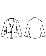 TEATORA（テアトラ）カジュアルジャケット グレー サイズ:46(M位) メンズ/2200667387034