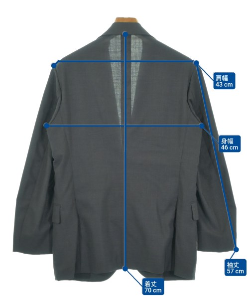 TEATORA（テアトラ）カジュアルジャケット グレー サイズ:46(M位) メンズ/2200667387126