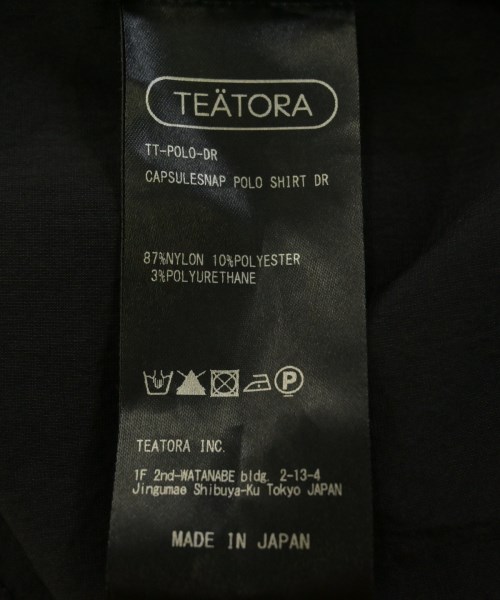 TEATORA（テアトラ）カジュアルシャツ 紺 サイズ:2(M位) メンズ/2200723040033