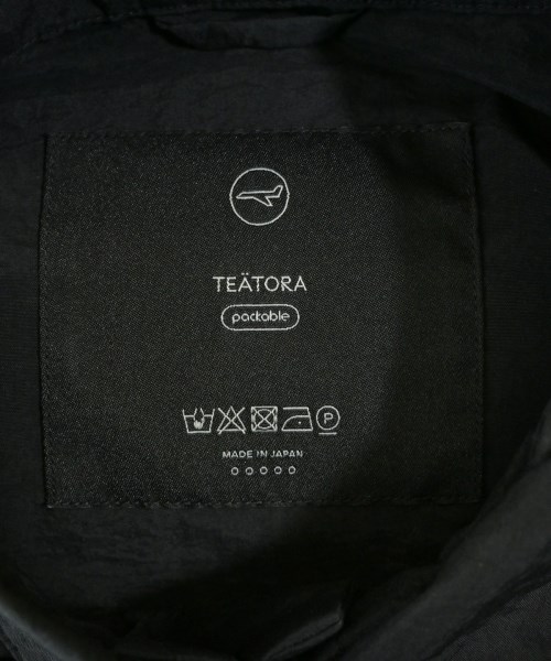 TEATORA（テアトラ）カジュアルシャツ 黒 サイズ:5(XXL位) メンズ/2200726919039