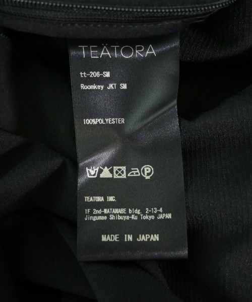 TEATORA（テアトラ）カジュアルジャケット 黒 サイズ:3(L位) メンズ/2200727218025