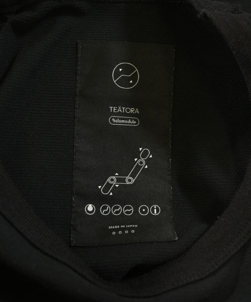 TEATORA（テアトラ）Tシャツ・カットソー 黒 サイズ:4(XL位) メンズ/2200682659048