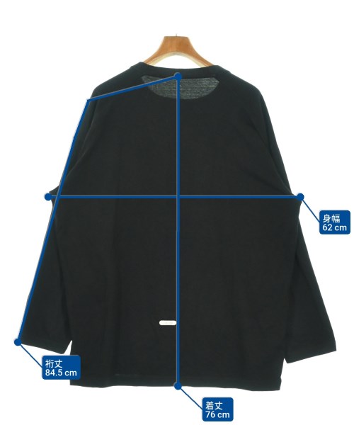 TEATORA（テアトラ）Tシャツ・カットソー 黒 サイズ:5(XXL位) メンズ/2200682659062
