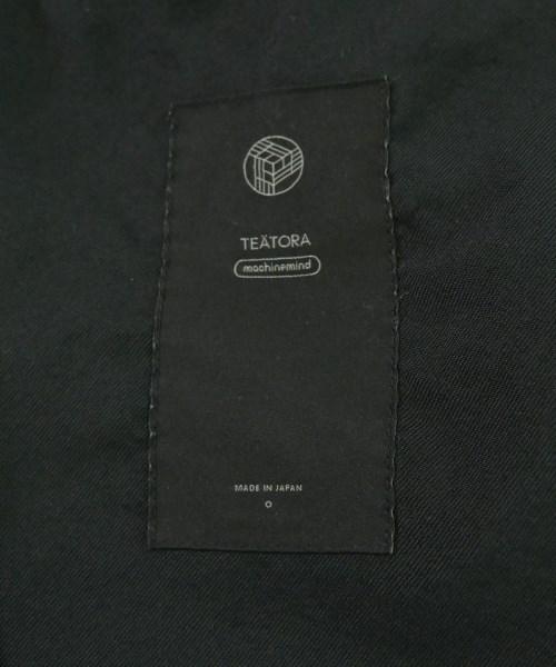 TEATORA（テアトラ）カジュアルジャケット 黒 サイズ:0(XS位) メンズ/2200690998023
