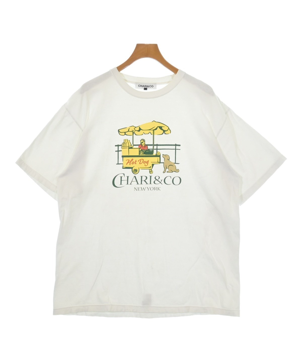 CHARI&CO NYC（チャリアンドコー）Tシャツ・カットソー 白 サイズ:XL 