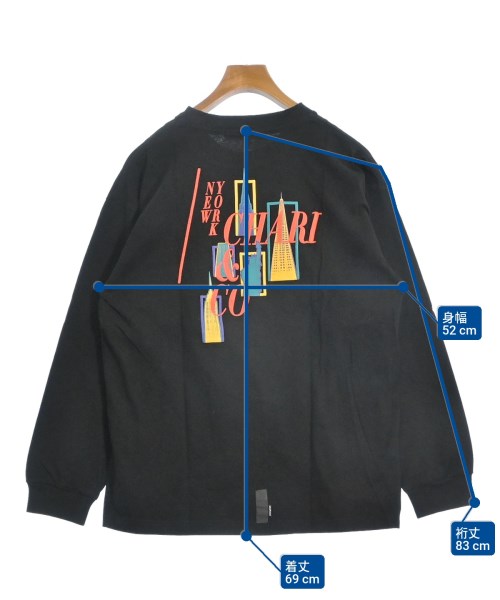 CHARI&CO NYC（チャリアンドコー）Tシャツ・カットソー 黒 サイズ:L メンズ/2200615332161