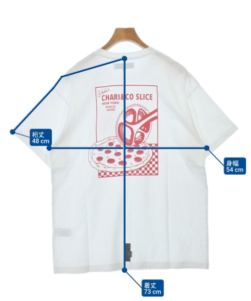 CHARI&CO NYC（チャリアンドコー）Tシャツ・カットソー 白 サイズ:L メンズ/2200698837034