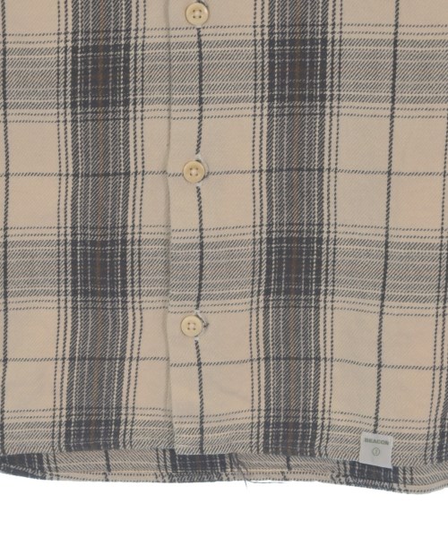 kolor/BEACON（カラービーコン）カジュアルシャツ ベージュ サイズ:3(L位) メンズ/2200632546046