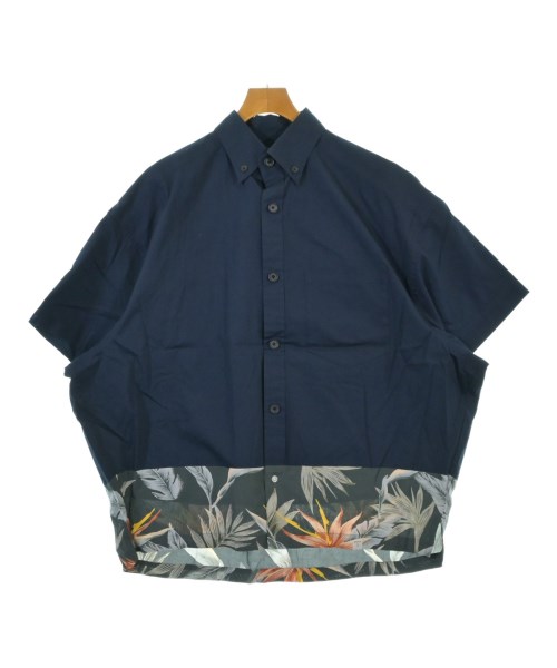 kolor/BEACON(カラービーコン)カジュアルシャツ 紺 サイズ:2(M位)/2200639864051