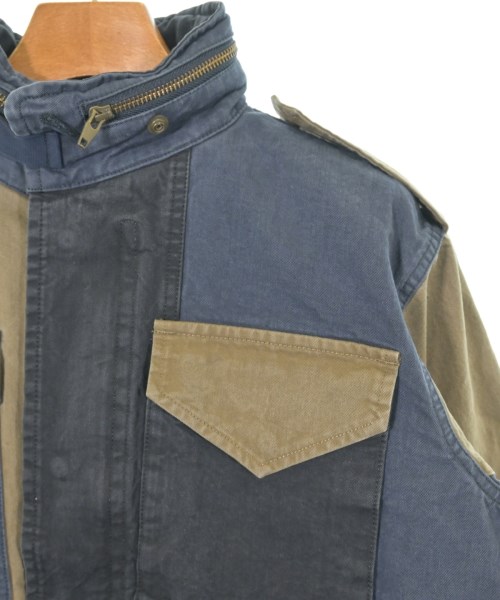 kolor/BEACON（カラービーコン）ミリタリーブルゾン 紺 サイズ:1(S位) メンズ/2200632927128