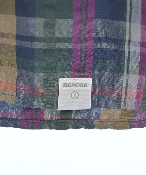 kolor/BEACON（カラービーコン）カジュアルシャツ 紺 サイズ:2(M位) メンズ/2200531034101