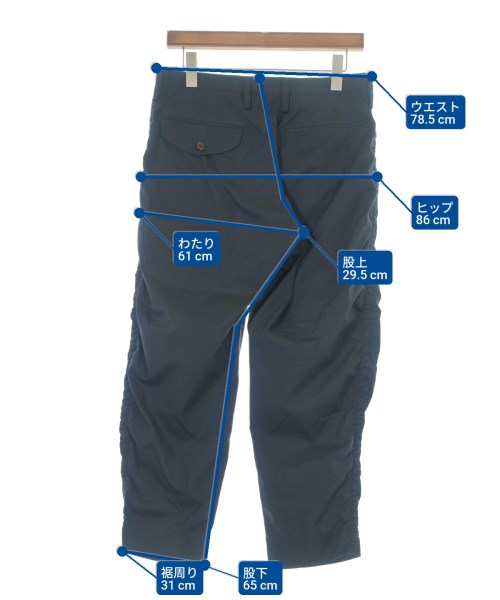 kolor/BEACON（カラービーコン）スラックス 紺 サイズ:1(S位) メンズ/2200551755017