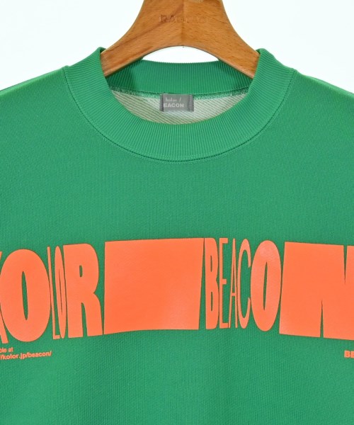 kolor/BEACON（カラービーコン）スウェット 緑 サイズ:1(S位) メンズ/2200626998080
