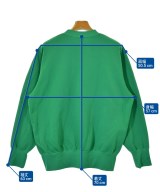 kolor/BEACON（カラービーコン）スウェット 緑 サイズ:1(S位) メンズ/2200626998080