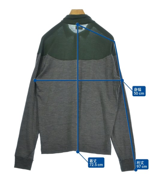 kolor/BEACON（カラービーコン）ニット・セーター グレー サイズ:3(L位) メンズ/2200627569036