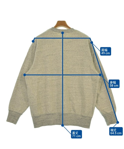 kolor/BEACON（カラービーコン）スウェット グレー サイズ:2(M位) メンズ/2200629713109