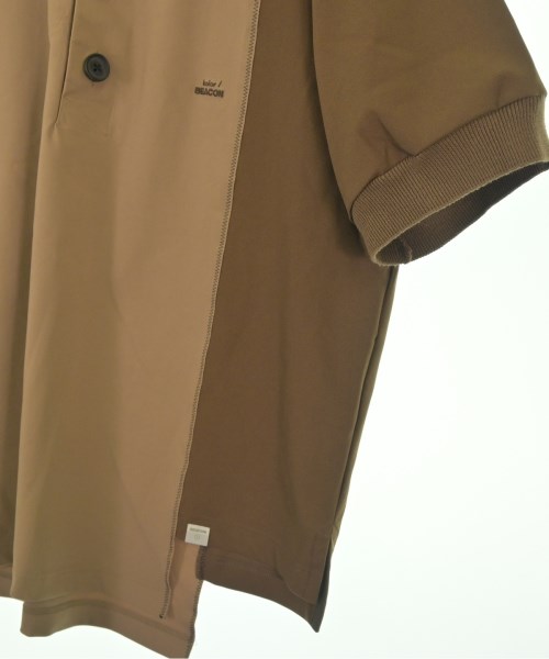kolor/BEACON（カラービーコン）ポロシャツ 茶 サイズ:3(L位) メンズ/2200630672037