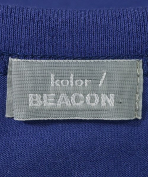 kolor/BEACON（カラービーコン）Tシャツ・カットソー 青 サイズ:3(L位) メンズ/2200611366184