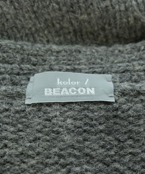 kolor/BEACON（カラービーコン）カーディガン グレー サイズ:3(L位) メンズ/2200682078016