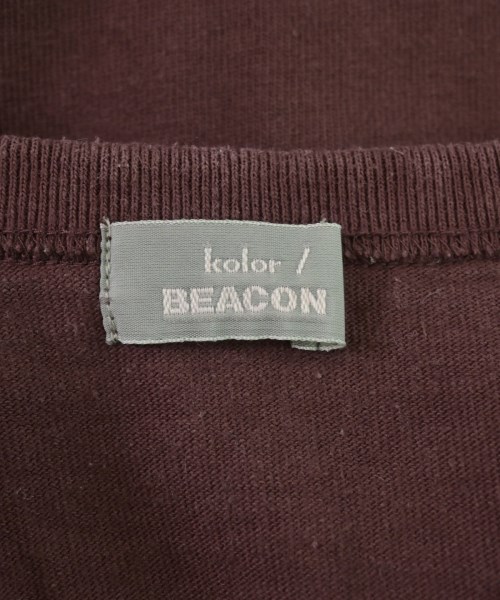 kolor/BEACON（カラービーコン）Tシャツ・カットソー 赤 サイズ:1(S位) メンズ/2200687976089