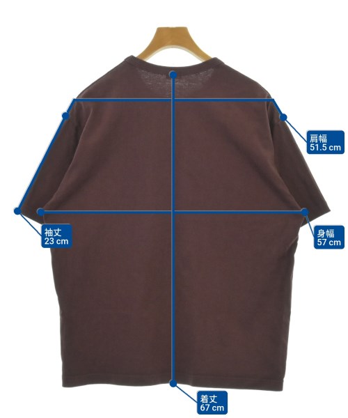 kolor/BEACON（カラービーコン）Tシャツ・カットソー 赤 サイズ:1(S位) メンズ/2200687976089