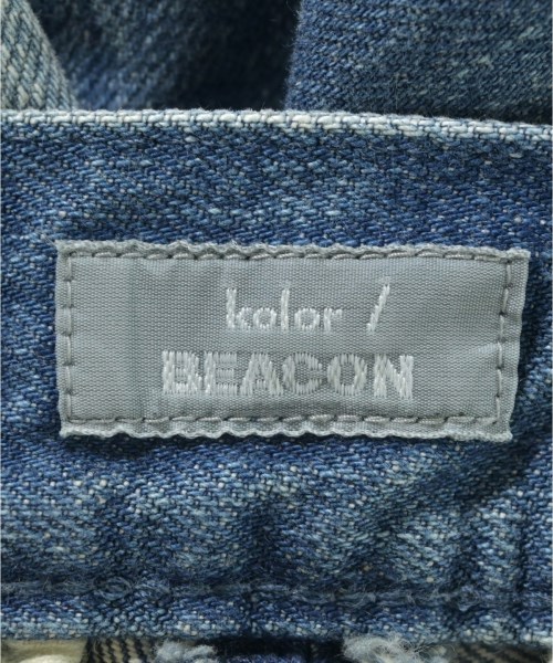 kolor/BEACON（カラービーコン）デニムパンツ 青 サイズ:2(M位) メンズ/2200692276020
