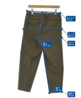 kolor/BEACON（カラービーコン）クロップドパンツ 茶 サイズ:2(M位) メンズ/2200701946012