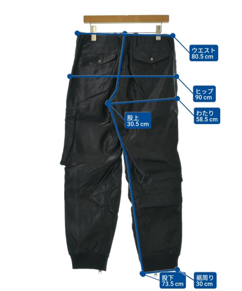 kolor/BEACON（カラービーコン）カーゴパンツ 黒 サイズ:-(M位) メンズ/2200657207113