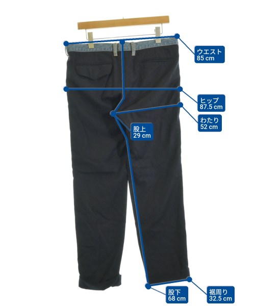 kolor/BEACON（カラービーコン）スラックス 紺 サイズ:4(L位) メンズ/2200659591081