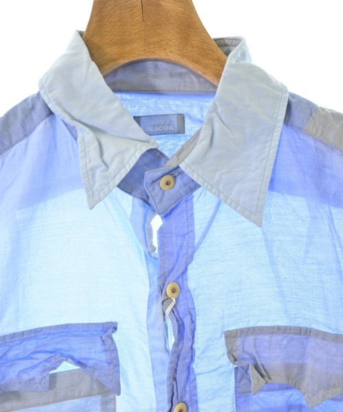 kolor/BEACON（カラービーコン）カジュアルシャツ 青 サイズ:1(S位) メンズ/2200657132514