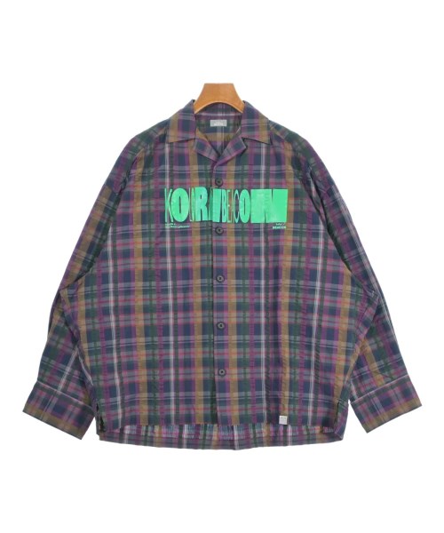 kolor/BEACON(カラービーコン)カジュアルシャツ 紫 サイズ:1(S位)/2200657905057