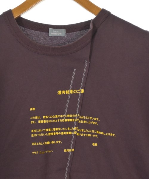 kolor/BEACON（カラービーコン）Tシャツ・カットソー 茶 サイズ:1(S位) メンズ/2200661340103