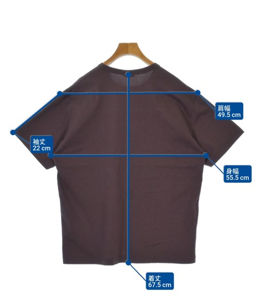 kolor/BEACON（カラービーコン）Tシャツ・カットソー 茶 サイズ:1(S位) メンズ/2200661340103