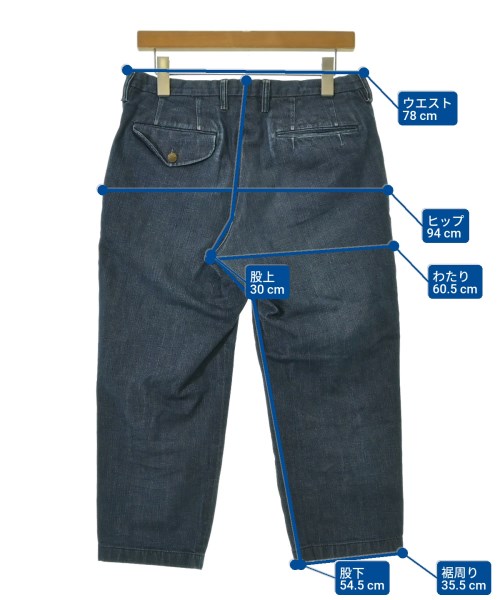 kolor/BEACON（カラービーコン）デニムパンツ 青 サイズ:-(XS位) メンズ/2200659163196