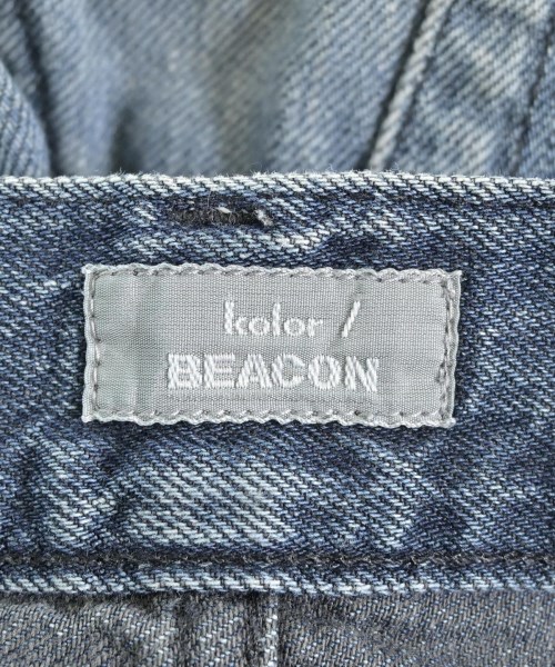kolor/BEACON（カラービーコン）デニムパンツ 青 サイズ:1(S位) メンズ/2200710806055