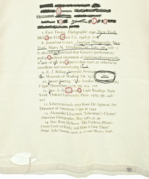 kolor/BEACON（カラービーコン）Tシャツ・カットソー 白 サイズ:2(M位) メンズ/2200711384248
