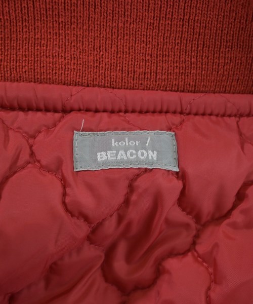 kolor/BEACON（カラービーコン）スタジャン 赤 サイズ:3(L位) メンズ/2200651205092