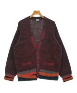 kolor/BEACON（カラービーコン）カーディガン 赤 サイズ:2(M位) メンズ/2200652372021