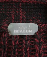 kolor/BEACON（カラービーコン）カーディガン 赤 サイズ:2(M位) メンズ/2200652372021