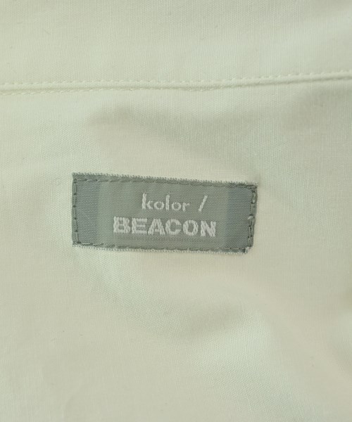 kolor/BEACON（カラービーコン）カジュアルシャツ 白 サイズ:1(S位) メンズ/2200705520010