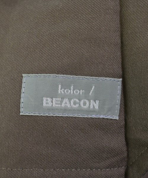 kolor/BEACON（カラービーコン）スラックス カーキ サイズ:-(S位) メンズ/2200704297395